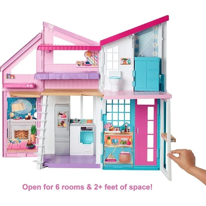 Mattel Barbie Malibu House Playset FXG57