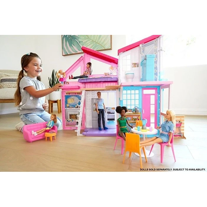 Mattel Barbie Malibu House Playset FXG57