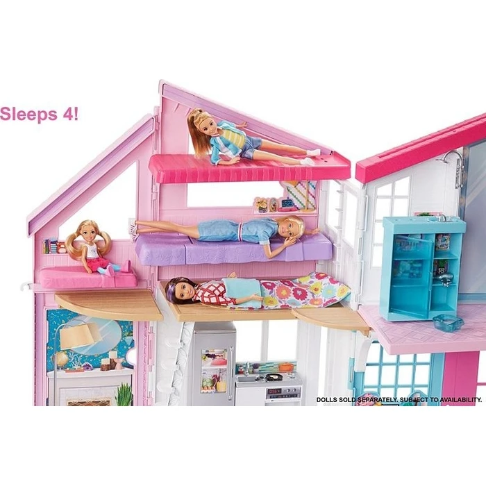Mattel Barbie Malibu House Playset FXG57