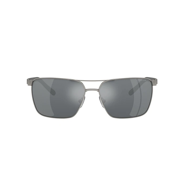 Arnette Barracas AN3091-741/6G Men's Sunglasses (61/15/140) - Metal Frame, Grey Lenses