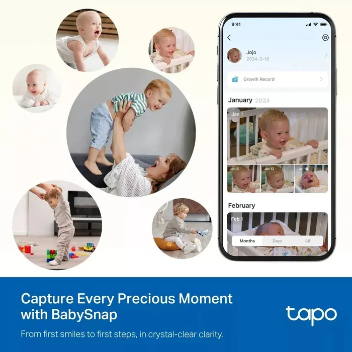 TP-Link IP Camera Tapo C840 Dual Lens Pan Tilt Smart AI Baby Monitor