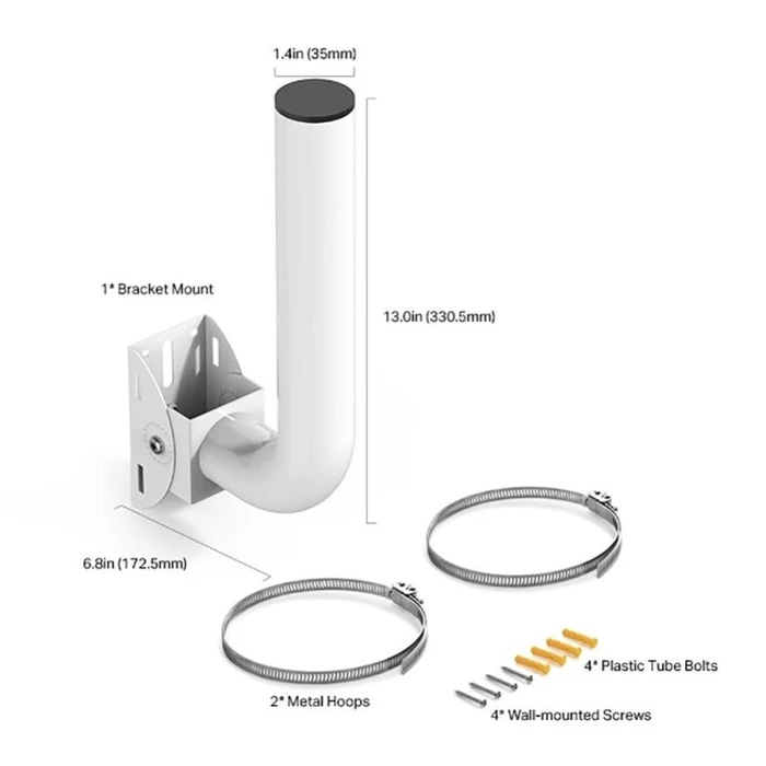 TP-Link TL-APM200 Mast/Pole Mounting Kit for Outdoor Access Points