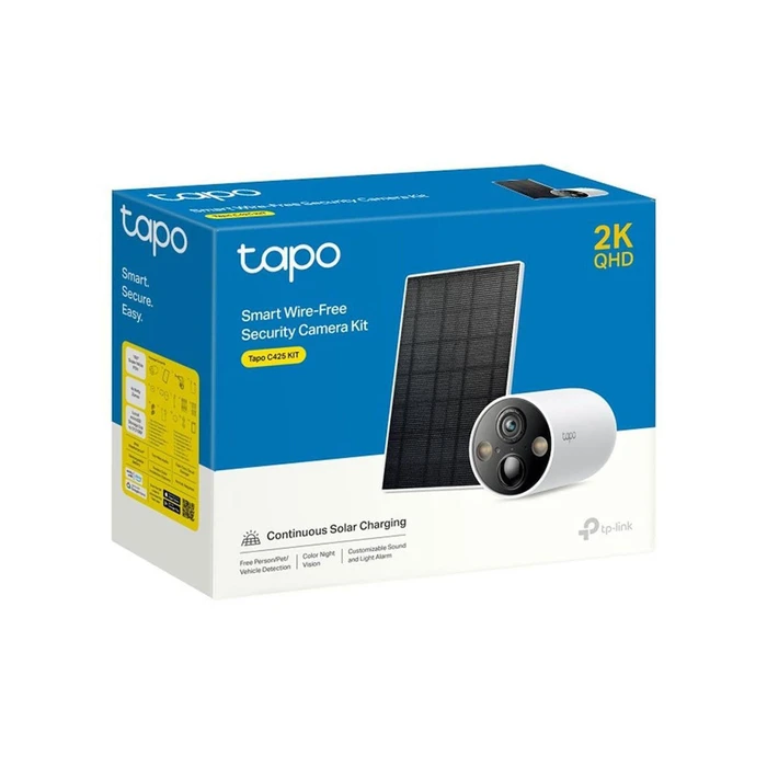 TP‑Link Tapo C425 KIT — Ηλιακά τροφοδοτούμενο σετ κάμερας ασφαλείας