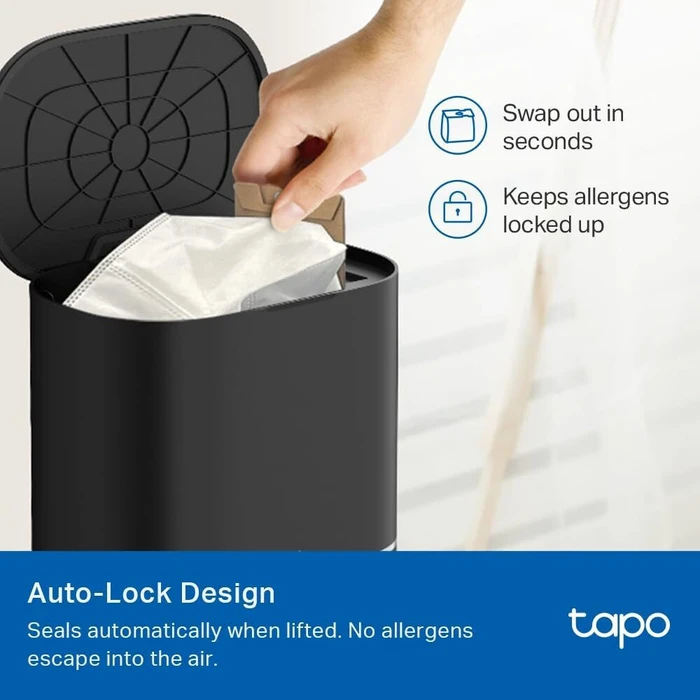 TP-Link Tapo Robot Vacuum Disposable Dust Bag (5Pcs) (TAPO RVA202) (TPTAPO-RVA202)