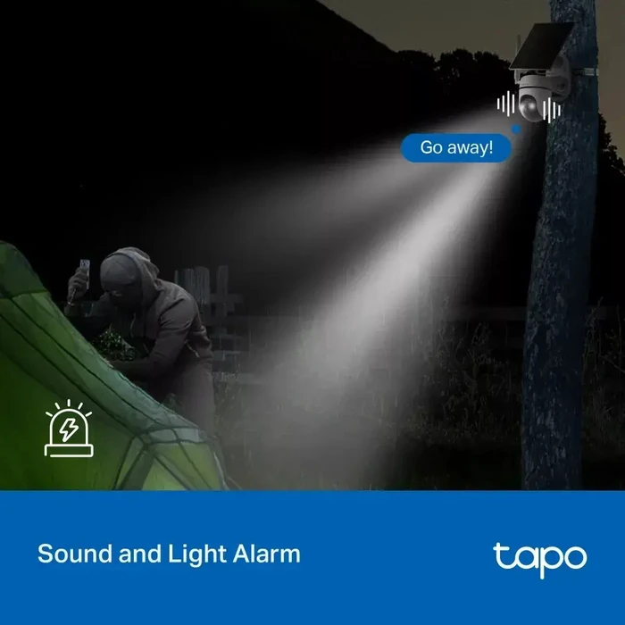TP-Link Solar-Powered Pan/Tilt 4G LTE Security Camera Kit (TAPO C615G KIT) (TPC615GKIT)