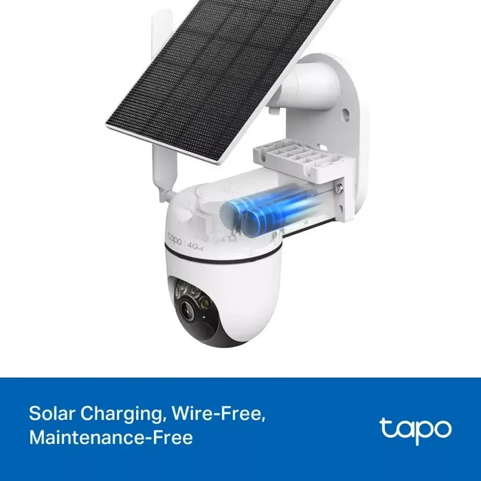 TP-Link Solar-Powered Pan/Tilt 4G LTE Security Camera Kit (TAPO C615G KIT) (TPC615GKIT)