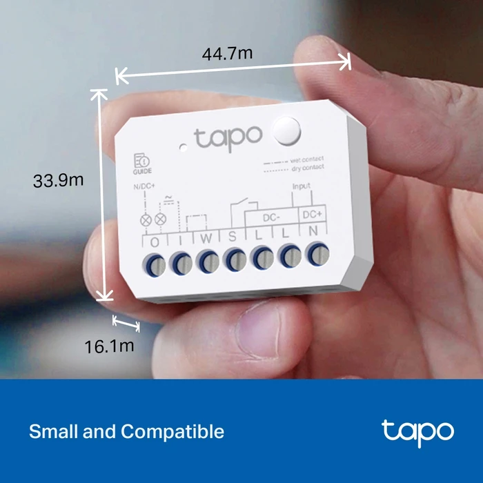 TP-Link Tapo S110E Smart Switch Module (Dry & Wet Contact)