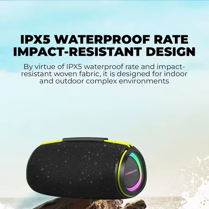 SonicGear Ηχείο Bluetooth SonicGo Boom 6 30W Μαύρο