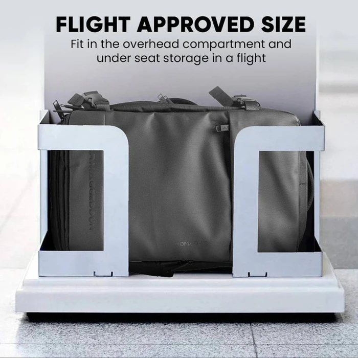 Laptop Backpack ARMAGGEDDON Travel Splashproof Nomad Carbon 15.6