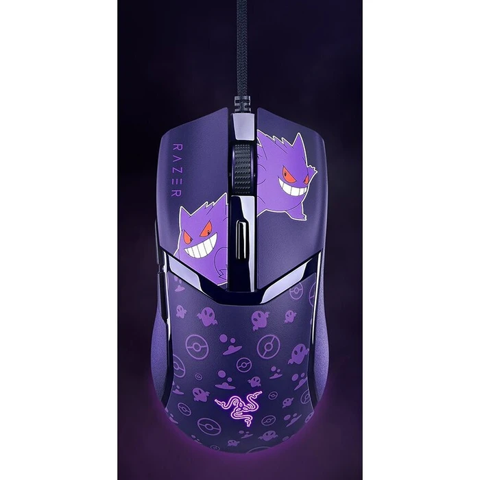 Razer Cobra Pokémon Gengar Edition - Lightweight Wired Gaming Mouse with Razer™ Chroma RGB