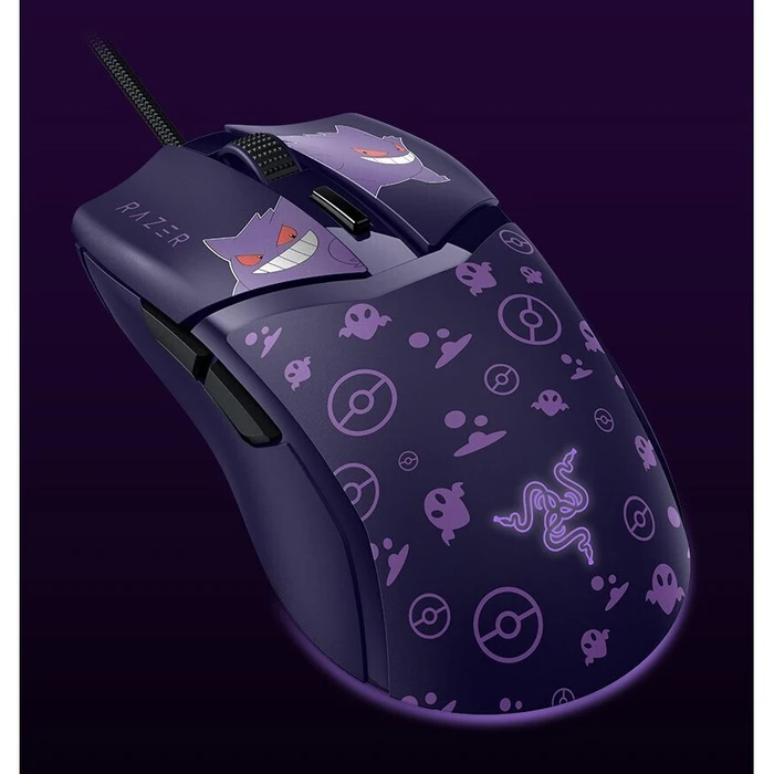 Razer Cobra Pokémon Gengar Edition - Lightweight Wired Gaming Mouse with Razer™ Chroma RGB