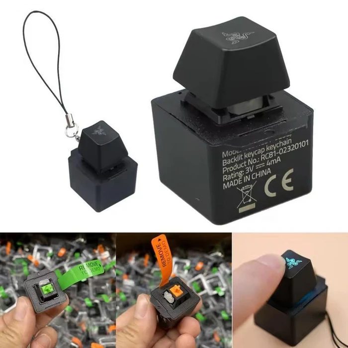 Default Razer Keycap Keychain Chroma