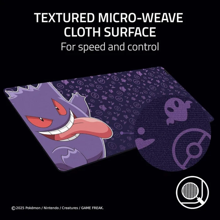 Razer Gigantus V2 XXL Pokémon Gengar Edition Cloth Gaming Mousepad
