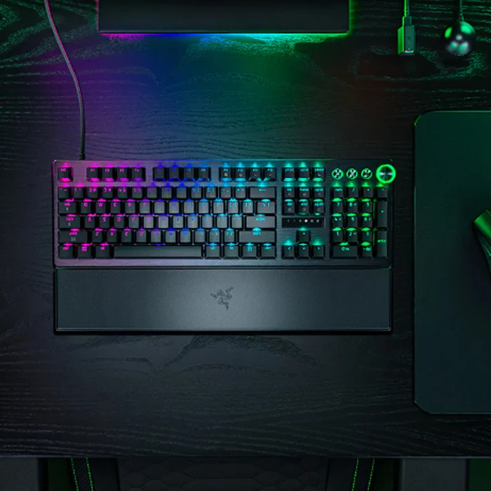 Razer Gaming Keyboard Huntsman V3 Pro 8KHz Analog RGB Optical Rapid Trigger