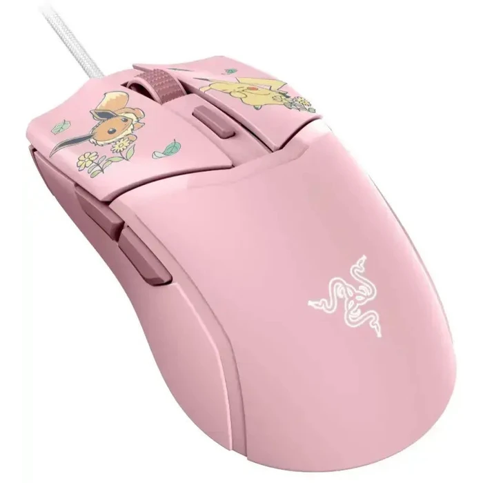 Razer Cobra RGB Gaming Mouse Pokémon Pikachu & Eevee Edition Wired 8500 DPI