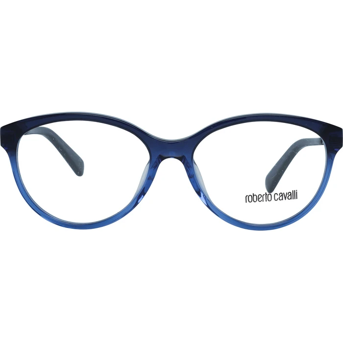Σκελετός γυαλιών οράσεως Roberto Cavalli RC5094 092, μέγεθος 51/15/140, μπλε καντράν, μέταλλο και πλαστικό