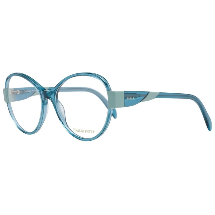 Emilio Pucci Women's Acetate Frame Glasses Turquoise EP5205 095
