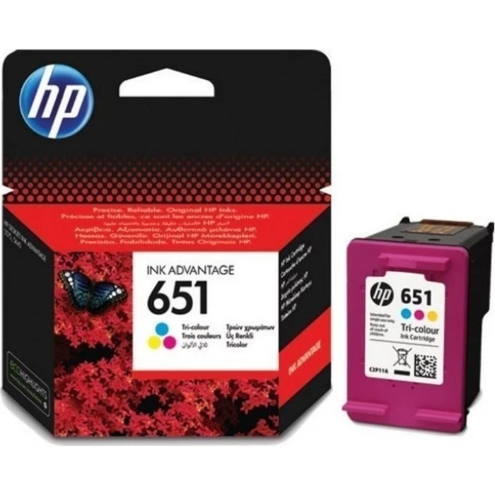 HEWLETT PACKARD Μελάνι Inkjet No 651 Tri colour