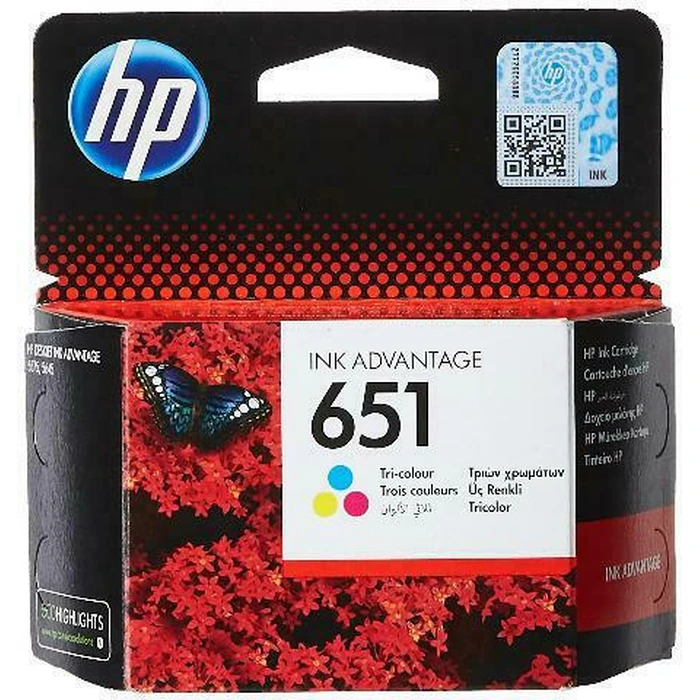 HP Inkjet No 651 Tri colour HEWLETT PACKARD