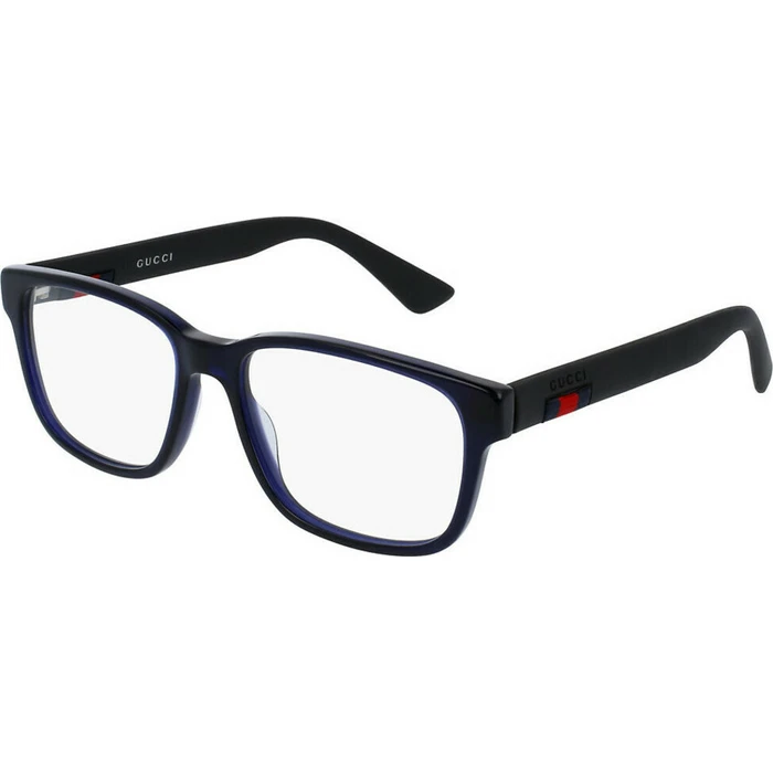Gucci GG0011O 008 Men's Acetate Frame Glasses Navy Blue