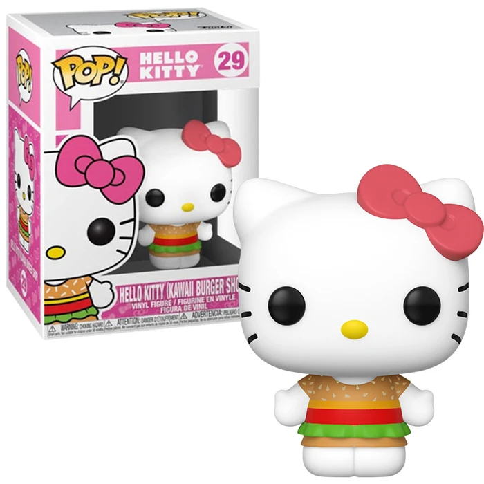 Funko Pop Hello Kitty Hello Kitty Kawaii Burger Shop Φιγούρα Βινυλίου
