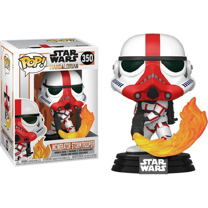 Funko Pop Disney Star Wars The Mandalorian Incinerator Stormtrooper Figure