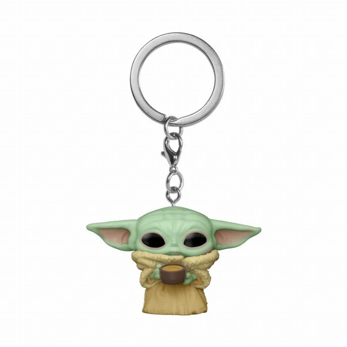 Funko Collectibles Funko Pocket Pop The Mandalorian The Child with Cup Vinyl Figure Keychain