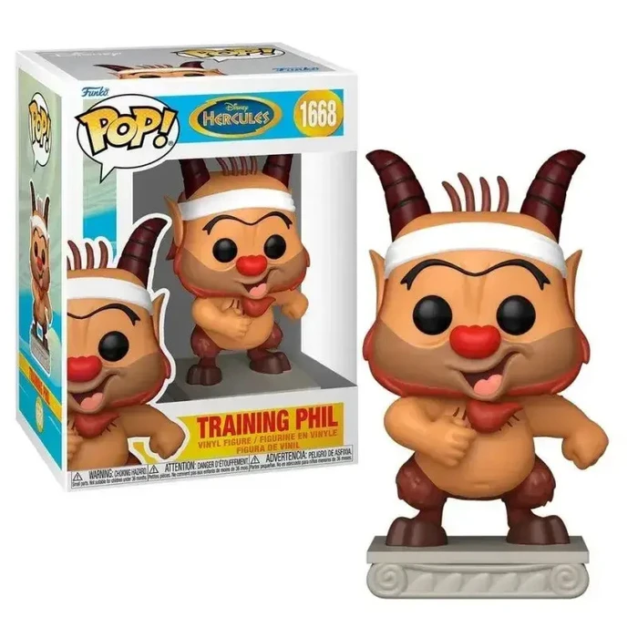 Funko Pop Disney Ηρακλής Training Phil Φιγούρα Βινυλίου