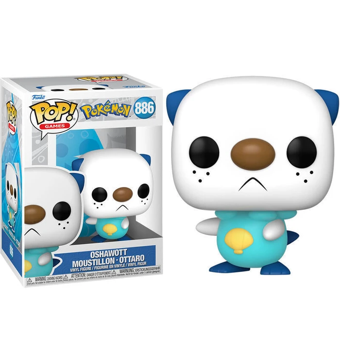 Funko Pop! Games: Pokemon - Oshawott (Φιγούρα Funko Pop!)