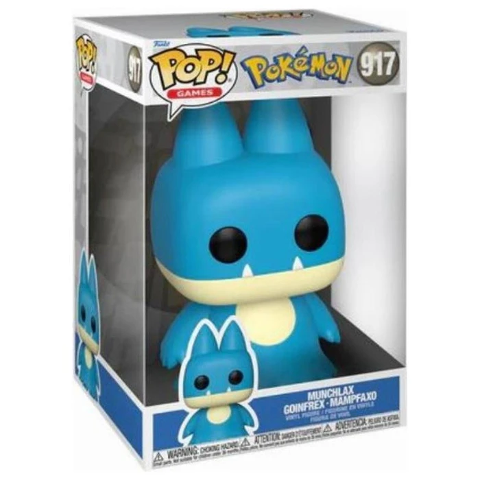 Funko Pop Jumbo Games Pokemon Munchlax 917 Vinyl Figure 10 Inches