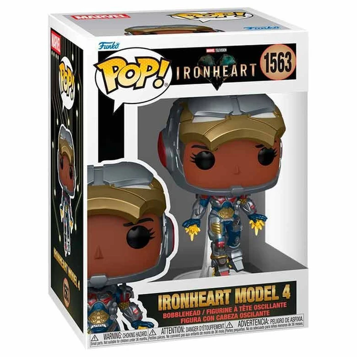 Marvel Funko Pop Ironheart Model 4 Bobble Head Vinyl Figure