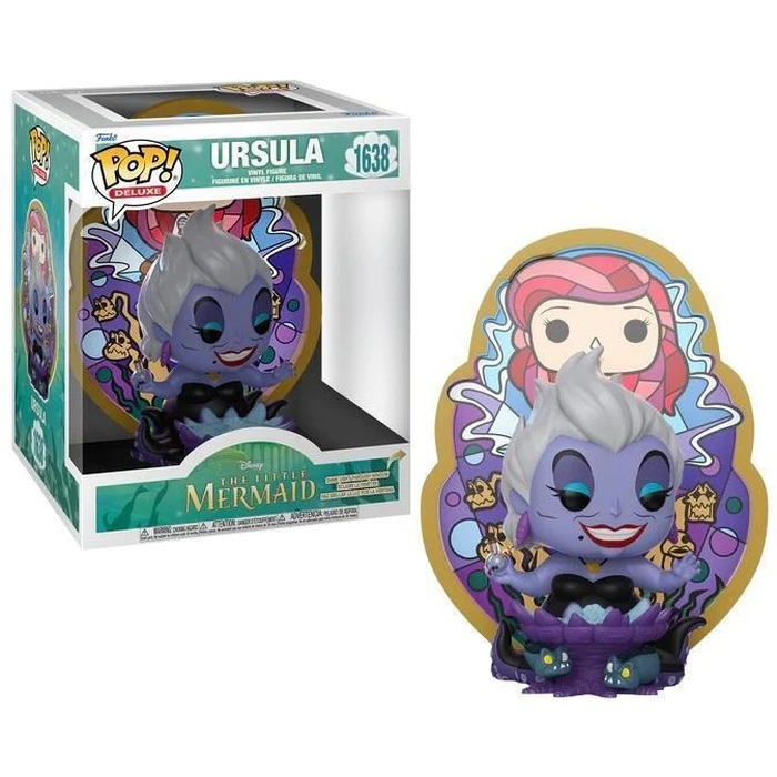 Funko Pop Deluxe Disney The Little Mermaid Ursula Stained Glass