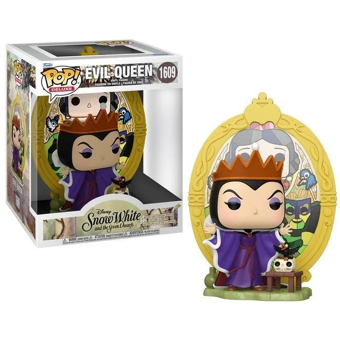 Funko Pop Deluxe Disney Snow White and The Seven Dwarfs Evil Queen Stained Glass Vinyl Figure