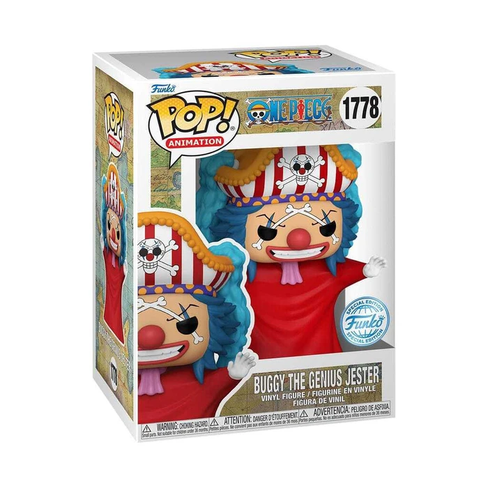 Funko Pop Animation One Piece Buggy The Genius Jester Special Edition