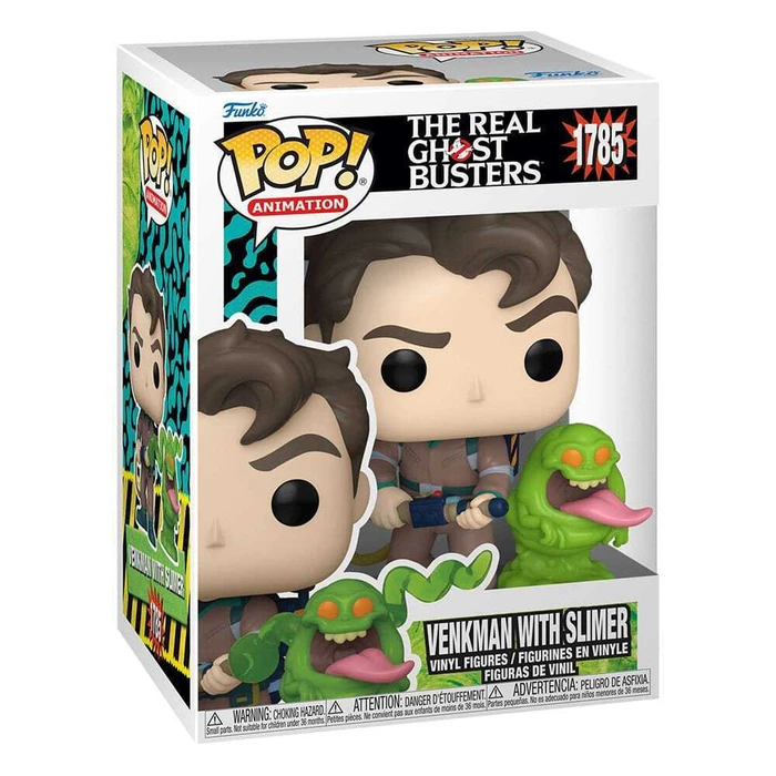 Funko Pop Animation The Real Ghostbusters Venkman with Slimer Vinyl Figures