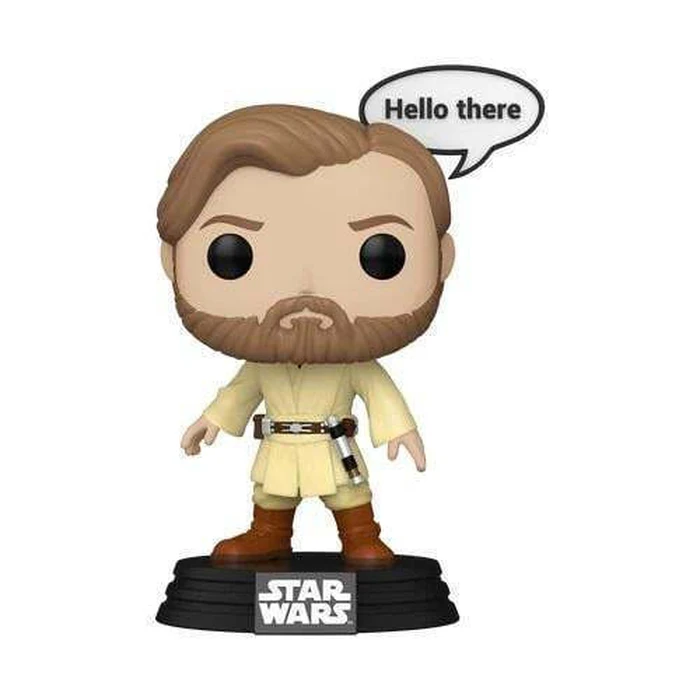 Funko Pop Disney Star Wars Sayings Obi Wan Kenobi 781 Bobble Head Vinyl Figure