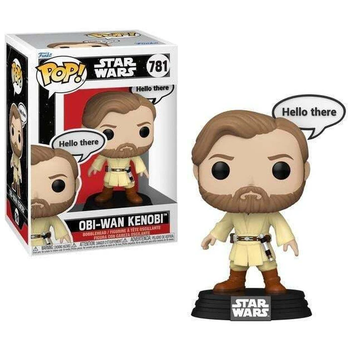 Funko Pop Disney Star Wars Sayings Obi Wan Kenobi 781 Bobble Head Vinyl Figure