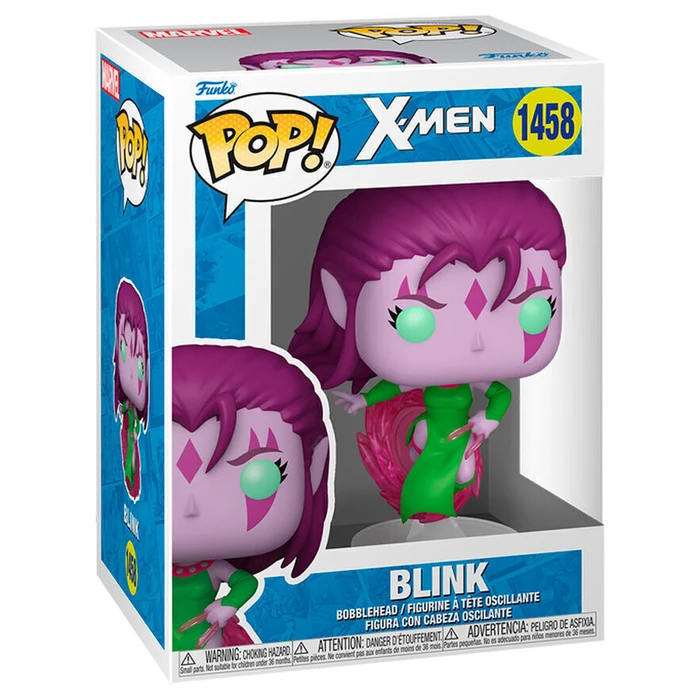 Marvel Funko Pop Marvel X Men Blink Bobble Head Vinyl Figure