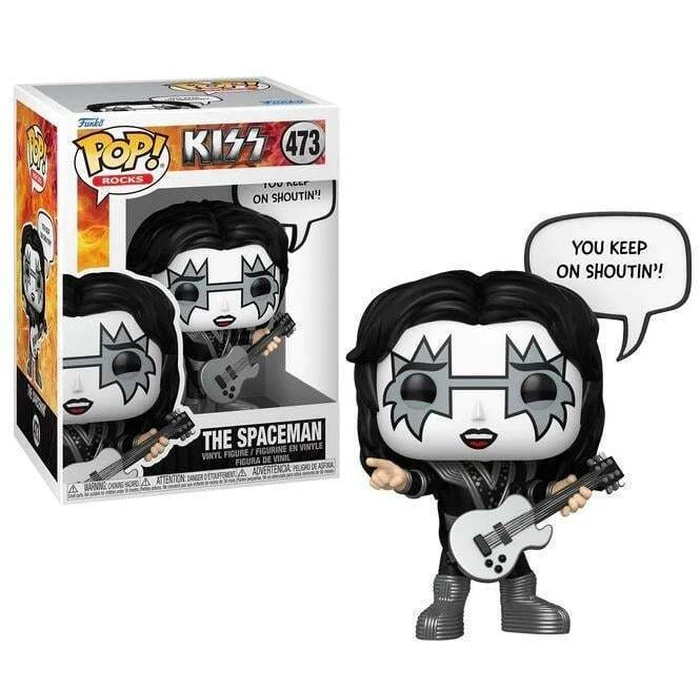 Funko Pop Rocks Kiss The Spaceman Rock Roll All Night Vinyl Figure