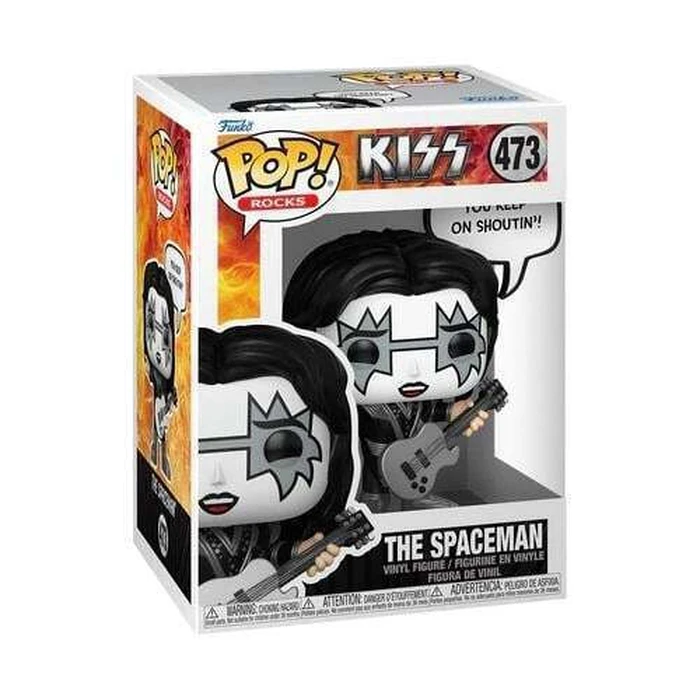 Funko Pop Rocks Kiss The Spaceman Rock Roll All Night Vinyl Figure