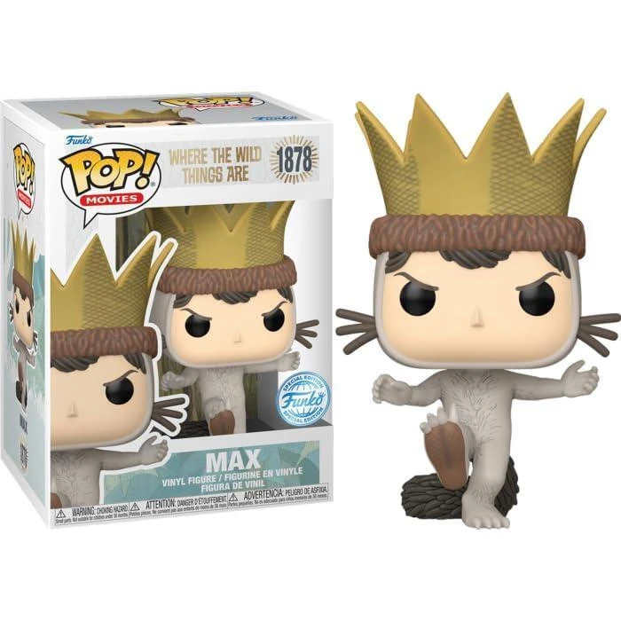 Funko Pop Movies Where The Wild Things Are Max Special Edition Figure