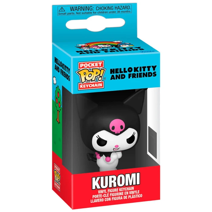 Funko Pocket Pop Sanrio Hello Kitty and Friends Kuromi Vinyl Figure Keychain