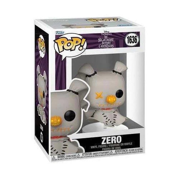 Funko Pop Disney The Nightmare Before Christmas Patchwork Zero Vinyl Figure