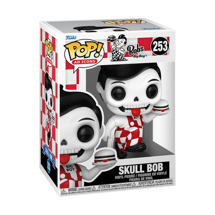 Funko Μπρελόκ Βινυλίου Bob's Big Boy Skull Bob