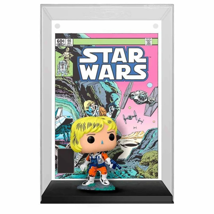 Funko Pop Comic Cover Disney Star Wars Luke Skywalker Bobble Head Vinyl Figure