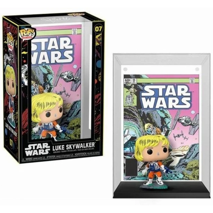 Funko Pop Comic Cover Disney Star Wars Luke Skywalker Bobble Head Vinyl Figure