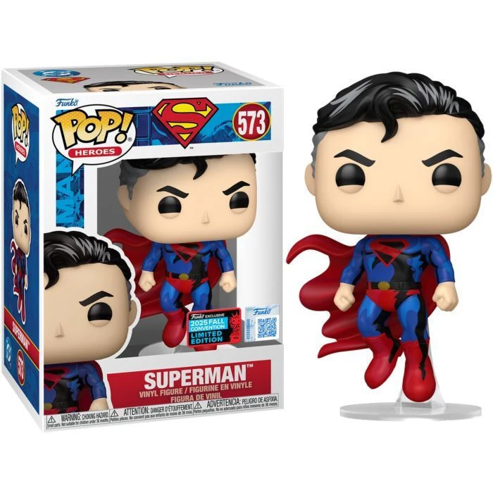 Funko Pop Heroes DC Superman Convention Special Edition 573 Vinyl Figure