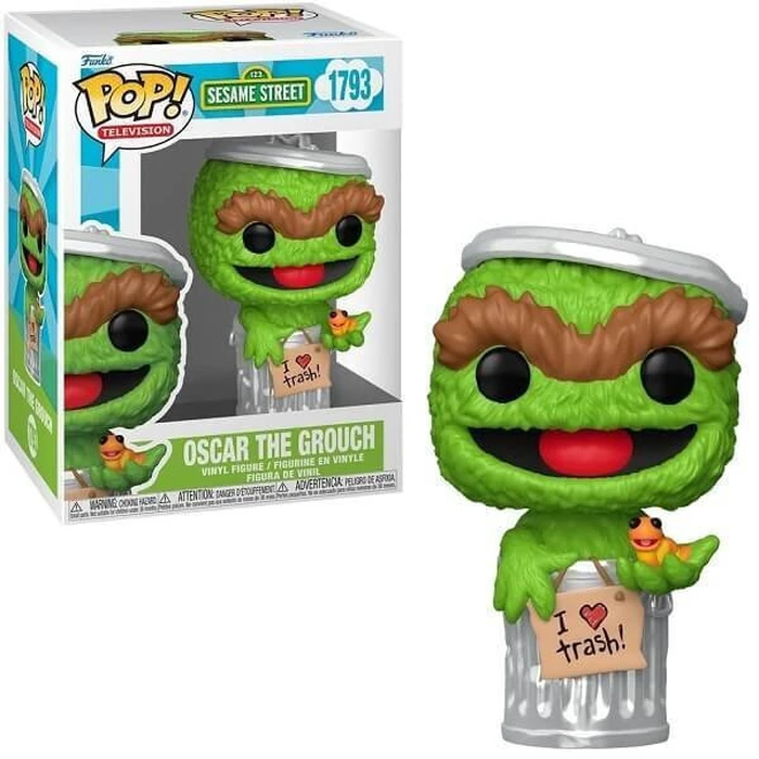Funko Pop Television Sesame Street Oscar The Grouch Vinyl Figure