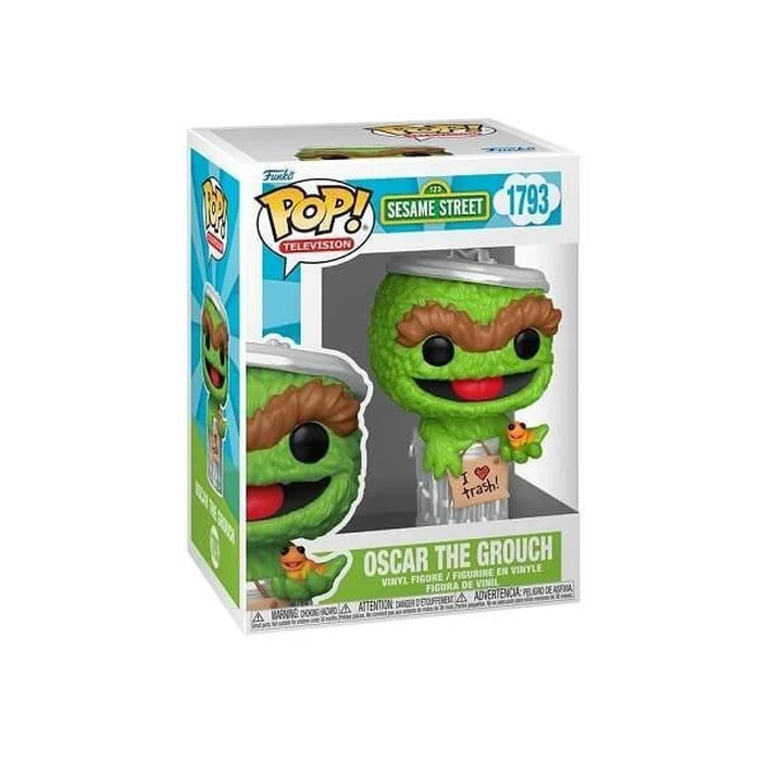 Funko Pop Television Sesame Street Oscar The Grouch Vinyl Figure