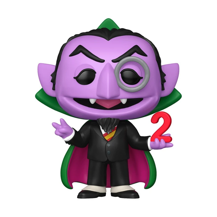 Funko Pop Television 123 Sesame Street The Count #1792 Vinyl Figure